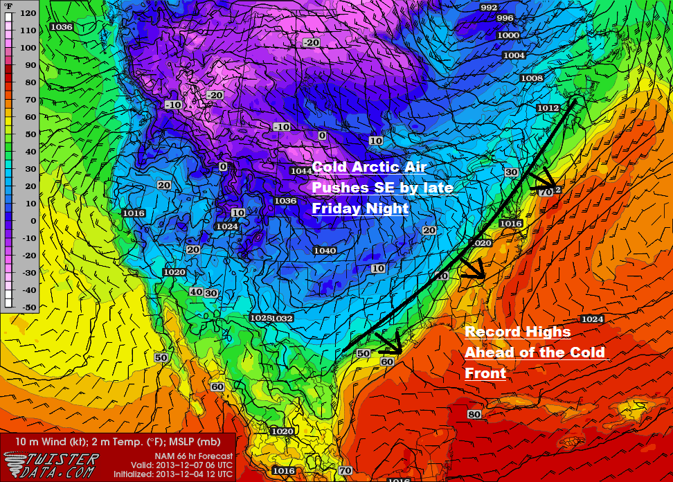 Frigid Temperatures