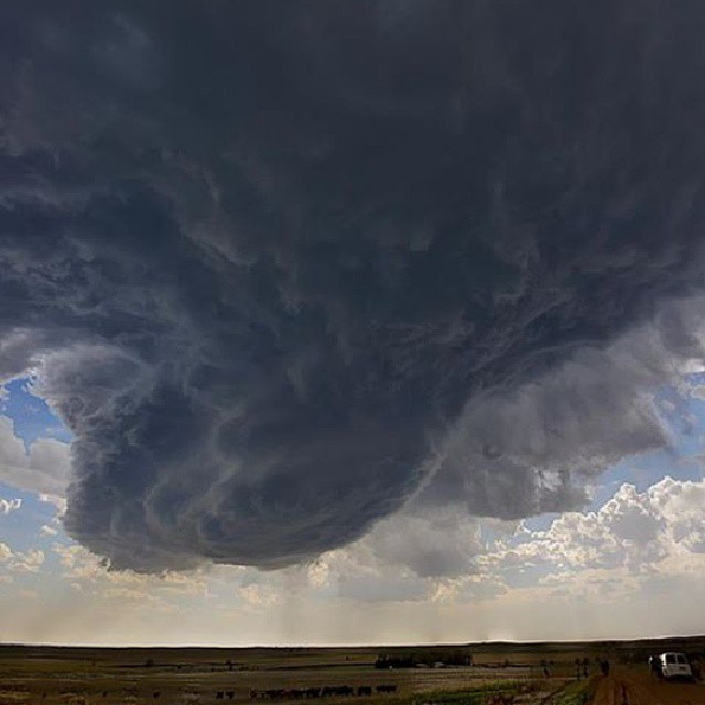 LP supercell near #Ashland Kansas. It was a #beautiful storm. May 2012 ©Zach Roberts #pics #photography #weather