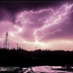 Cool Shot I captured early morning on August 16 2013 just outside of Duke Oklahoma. Worked out perfectly with a small puddle next to me and a Huge Crawler filling the whole frame of the image and the little puddle reflecting the Lightning. Just a perfect setup that morning. Enjoy