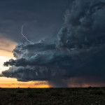 Another shot from the Hobbs, New Mexico supercell.