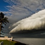 Something a little bit different.. This was from the 17th of March last year in Clontarf, QLD Australia. A squally southerly wind change moving up the coastline that produced nothing more than a temperature drop, some cold gusty winds, and a bit of drizzly rain as it passed over.