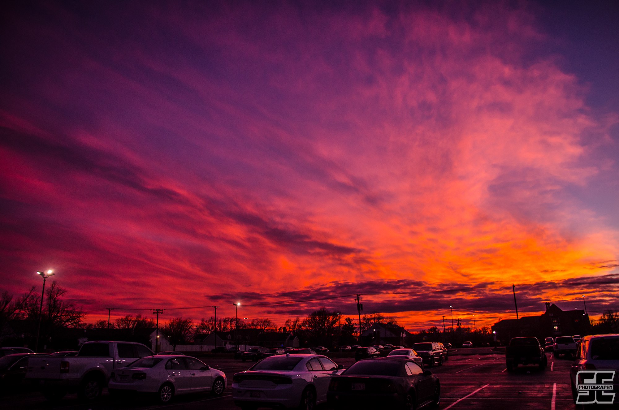Beautiful sunset tonight here in Norman, OK! Beautiful sunset tonight here in Norman, OK!