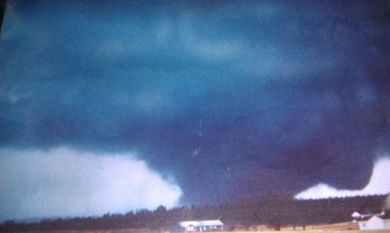 F-4 that crossed into Cherokee County Alabama {http://birmingham.raycomweather.com) F-4 that crossed into Cherokee County Alabama