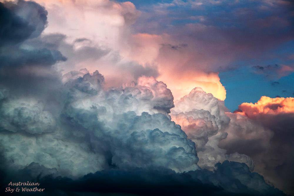 Convection in motion.....multiple updrafts growing around a strong storm north of Scotsbluff, Nebraska. Sunset 31st May 2014! Convection in motion.....multiple updrafts growing around a strong storm north of Scotsbluff, Nebraska. Sunset 31st May 2014!