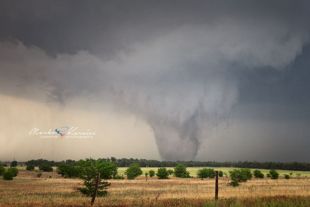 A powerful tornado near Canton lake, Oklahoma on May 24th, 2011. A powerful tornado near Canton lake, Oklahoma on May 24th, 2011.
