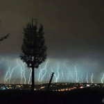 Lightning in Pretoria, South Africa.
