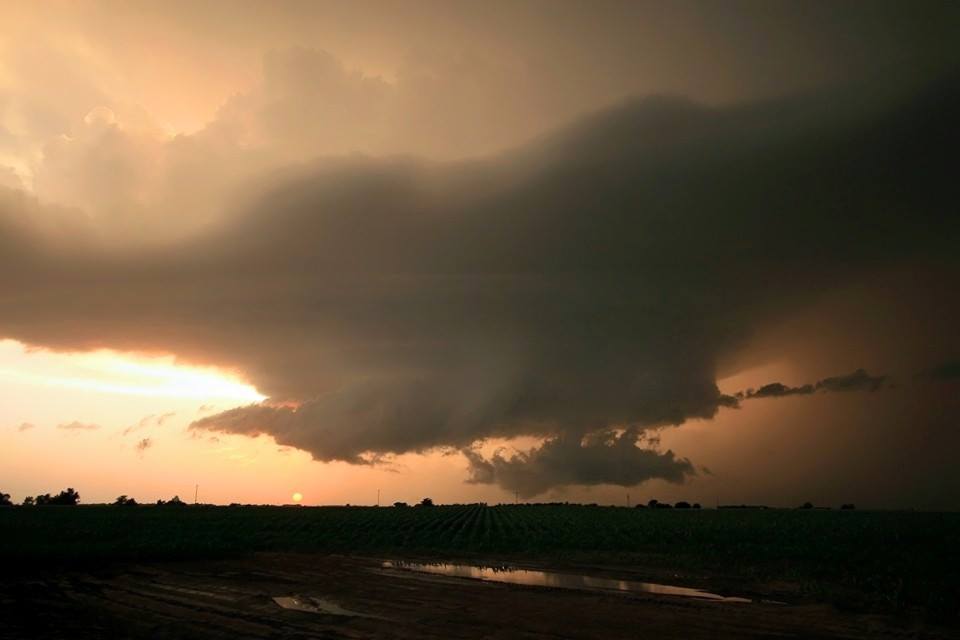 Beautiful sunset once you notice the storm. wink emoticon StormAddiction Beautiful sunset once you notice the storm. wink emoticon StormAddiction