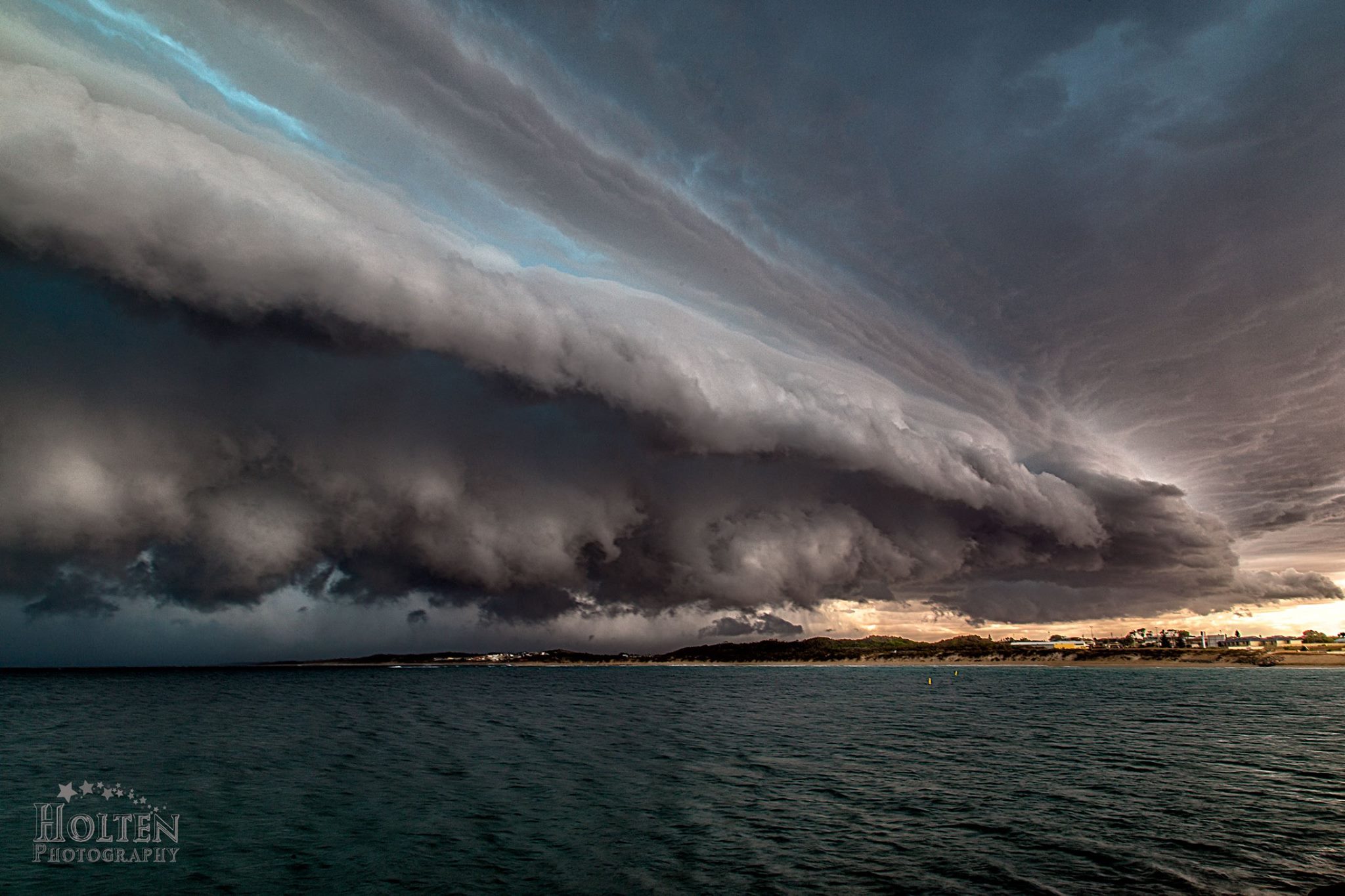 My first real storm chase and I was lucky to get this beauty of a shelf cloud as she crossed the coast north of Perth WA in a lil coastal town called Port Dennison. 01.02.2015 My first real storm chase and I was lucky to get this beauty of a shelf cloud as she crossed the coast north of Perth WA in a lil coastal town called Port Dennison. 01.02.2015