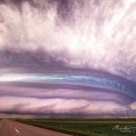 Incredible structure of tornadic supercell in SD last night, Jun 19. Lifetime intercept. Got blasted with destructive 80-100mph with afterwards.